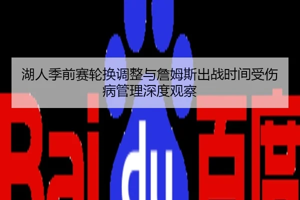 湖人季前赛轮换调整与詹姆斯出战时间受伤病管理深度观察